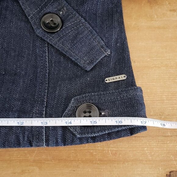 Signal Small EU36 Blue Jean Denim Jacket - Picture 7 of 12